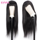Brazilian Long Straight Wig with Bangs Human Hair Wig 150% Density Full Machine Wig with Bang for Black Women