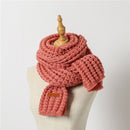 DRESSUUP Marca Mujeres Bufanda de Invierno Cálido Sólido Largo Bufandas Hechas A Mano Bufandas Mujer Foulard Femme Hijab