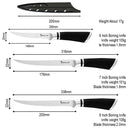 6 7 8 inch Boning Chef Knife Stainless Steel Kitchen Knife for Bone Meat Fish Fruit Vegetables Salmon Sushi Petty Raw Filleting