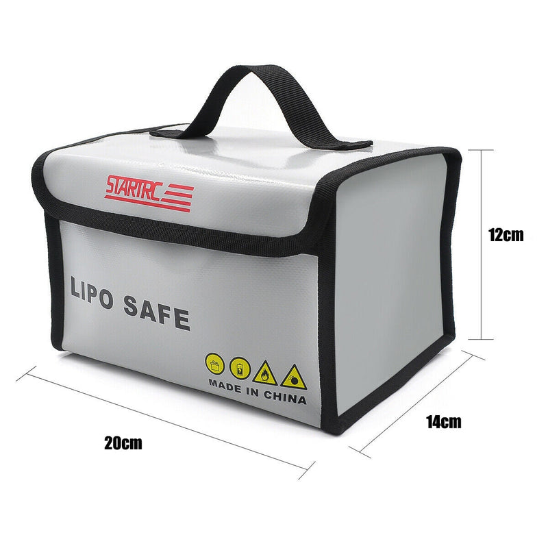 Lipo Safe Bag Waterproof Fireproof Storage Bag For Li-po Battery Safe Bag Safety Guard For FPV RC Drone Battery Bag