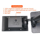 Solarenergie-Lampe 48 LED-Solarstraßenlaterne für Garten-Wand-Yard-LED-Sicherheitsbeleuchtung im Freien Einstellbarer Beleuchtungswinkel 280lm