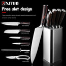 XITUO Kitchen knife Chef Knives 1-5PCS Japanese High Carbon Stainless Steel Cleaver Vegetable Santoku Knife Utility Slicing Tool