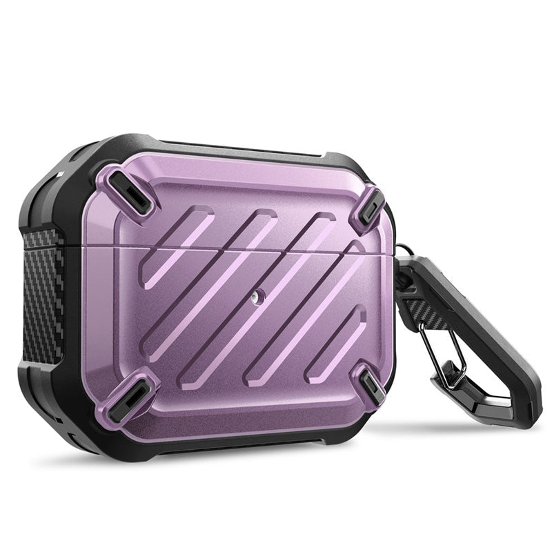 SUPCASE UB Pro Designed For Airpods Pro Case 2019 Full-Body Rugged Protective Cover with Carabiner For Apple Airpods Pro (2019)