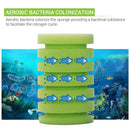 NICREW Aquarium Sponge Filter Ultra Quiet Fish Tank Biochemical Aquarium Filter Air Pump Water Fall Double Foam Sponge Filters
