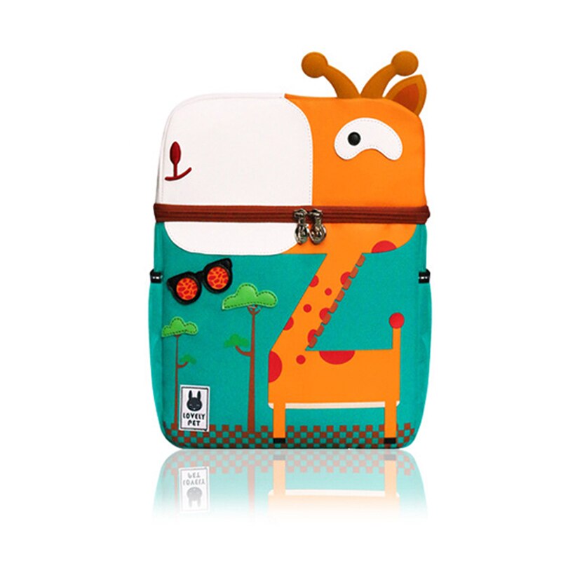 Kid Unicorn Rucksack Cute 3D Cartoon Dinosaurier Anti-Lost Kindergarten Orthopädische Schultasche für Mädchen Kinder Mochila Bookbag