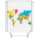 Customized Polyester Shower Curtain Abstract Mandala moon and star bathroom curtain Landscape bath curtain cortinas para bano