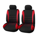 Funda de asiento de coche que se adapta a la mayoría de los coches, camiones, SUV o furgonetas, Protector de cojín automático transpirable, tela de poliéster, accesorios interiores universales