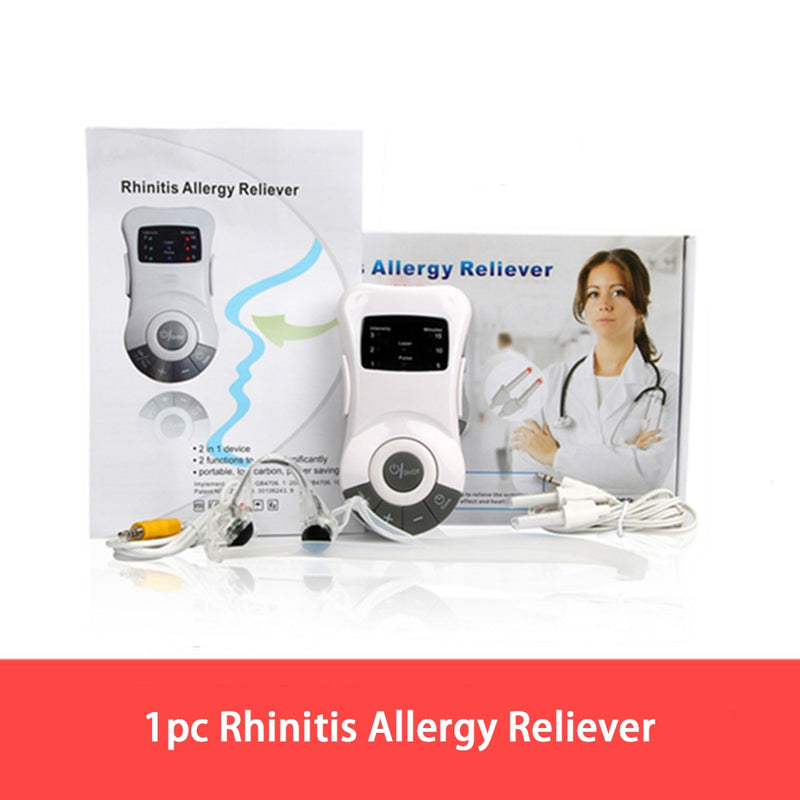 Allergische Rhinitis-Laser-Behandlungsmaschine Heuschnupfen-Therapie Niederfrequenz-Sinusitis-Heilungs-Nasenklammer Rhinitis-Allergie-Hilfsmittel