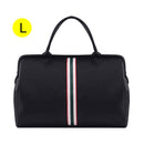 Korean Version Overnight Weekend Traveling Bag Strip Handbag Big Travel Bag Luggage Men&