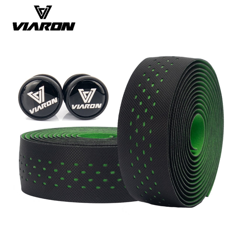 VIARON Road Bicycle Handlebar Tape Bike Accessories 1Pair Cycling Soft PU EVA Anti-Slip MTB Bike Bar Tape Shock Absorption