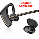New Bee M50 Bluetooth 5.2 Headset Wireless Earphones Headphone with Dual Mic Earbuds Earpiece CVC8.0 Noise Cancelling Hands-free