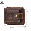 BULLCAPTAIN Brand men's Wallet Genuine Leather Purse Male Rfid Wallet Multifunction Storage Bag Coin Purse Wallet's Card Bags