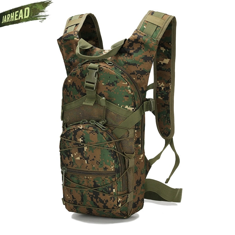 Mochila de hidratación militar Asalto táctico Senderismo al aire libre Caza Escalada Equitación Bolsa militar Ciclismo Mochila Bolsa de agua