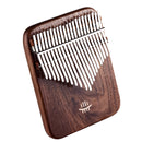 NEW Kalimba 17/21 Key Black Walnut Curly Figure Keyboard Thumb Piano Chamfer Calimba Musical Instruments Keyboard Instruments