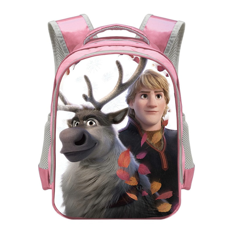 ¡Novedad de 2020! Mochila escolar de Frozen Elsa para niñas de alta calidad, mochilas escolares de princesas de Disney para niños, mochilas escolares para niñas y bebés