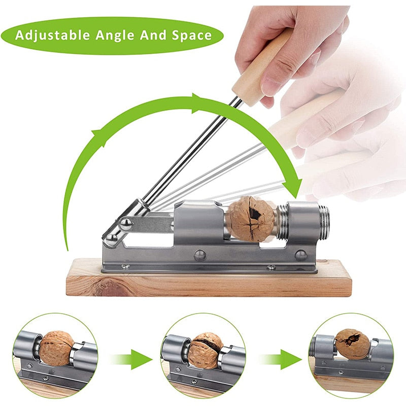 Save Energe !! Kitchen Accessories Gadgets Manual Nutcracker Nut Cracker Easy Opener Tools Cuisine Press Chopper