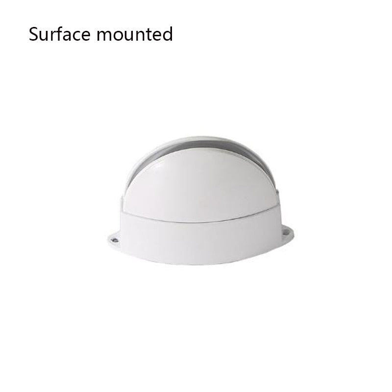 Lámpara de pared LED IP67 impermeable para exteriores, aplique de pared led montado en superficie, revestimiento de pasillo, dormitorio, iluminación decorativa, luz de pared de ventana