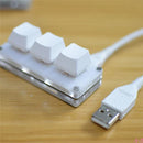 Mini 3-key Keypad Gaming Keyboard Programming Macro Keypad Mechanical Keyboard With Software OSU