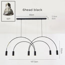 Nordic Brief Dinning Room Chandelier Lighting Modern Designer Office  Chandelier Light Vintage Spot Hanging Lights /LED Lamp