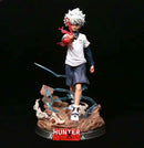 27cm Hunter x Hunter Gon Freecss &amp; Killua Zoldyck Anime PVC Action Figure Toy GK Game Statue Figurine Collection Model Doll Gift