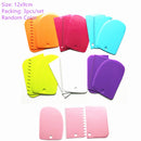 Kuchenschaber, glatter, verstellbar, Fondant-Spachtel, Backwerkzeuge für Kuchen, Gebäckschneider, Backzubehör, Kuchendekorationswerkzeuge