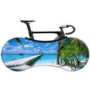 HSSEE beach series bicycle dust cover elastic fabric road bike indoor bicycle dust cover 26"-29" 700c bicycle accessories