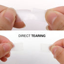 50pcs Eyelash Extension Tape Non-woven Medical Tape Lint Free Eye Pad Under Patches PE Breathable Grafting Eyelashes Makeup Tool