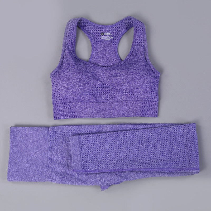 2020 conjunto de Yoga sin costuras para mujer, trajes deportivos para Fitness, ropa de gimnasio, camisas de manga larga para Yoga, mallas para correr de cintura alta, ropa de entrenamiento