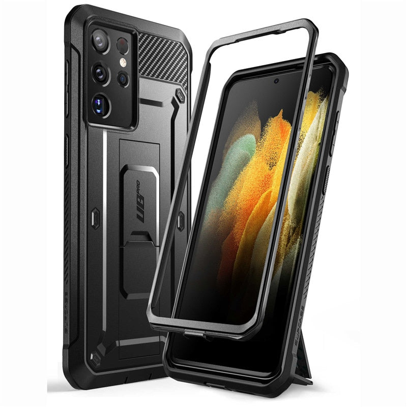 SUPCASE For Samsung Galaxy S21 Ultra Case (2021 Release) 6.8&quot; UB Pro Full-Body Holster Cover WITHOUT Built-in Screen Protector