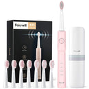 Cepillo de dientes eléctrico Fairywill P11 E11 2056 T9 cepillo de dientes blanqueador ultrasónico con 5 modos de carga inalámbrica temporizador inteligente