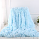 Soft Warm Bedding Throw Blanket Plush Fluffy Faux Fur for Bed Cover Sheet Throw Home Decoration Comfortable Blanket