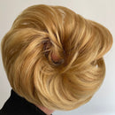 Tinashe Beauty Elastic Band With Hair Messy Hair Bun Scrunchy Chignon With Elastic Band Messi Hairpieces Donut For Women Kids