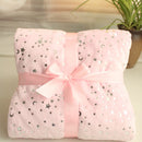 2 capas Dotty animales de dibujos animados Coral polar manta térmica para bebé, alfombra para niños para todas las estaciones, manta de cochecito de viaje para recién nacidos