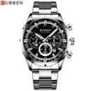 Relogio Masculino CURREN Hot Fashion Mens Watches Top Brand Luxury Wrist Watch Quartz Clock Watch Men Waterproof Chronograph