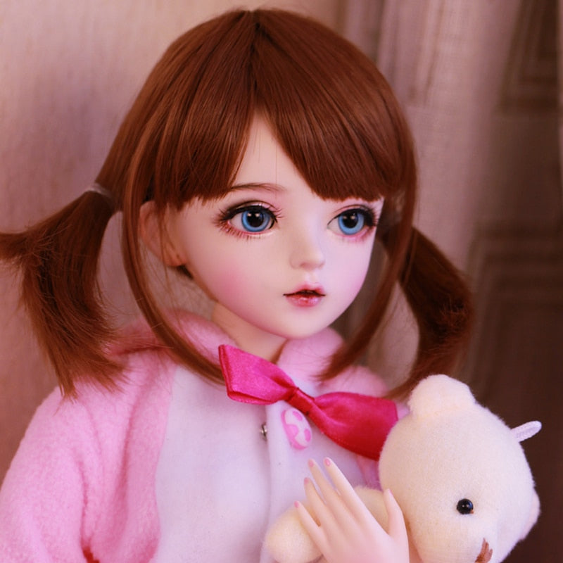 Puppe 1/3 bjd Puppe Geschenke für Mädchen Vollständiger Satz Puppe Augen wechseln DIY Puppe Bestes Valentinstagsgeschenk für Mädchen Mädchen Spielzeug