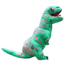 Adult Kids Inflatable Dinosaur Costume T-Rex Cosplay Party Anime Fancy Dress Suit Halloween Costumes for Man Woman
