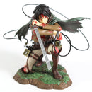 Figma Attack on Titan Eren Jaeger / Mikasa Ackerman / Levi Ackerman / PVC Figura de acción Modelo Toy Figuirne