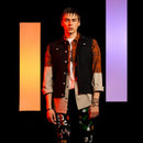 Sokotoo Men's Black Jean Vest Slim Fringe Denim Waistcoat Sleeveless Tank Top