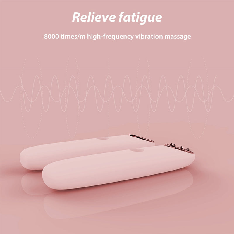 RF Radio Frequency RF Eye Massager Facial Skin Anti Wrinkle Dark Circle Remove Electric Massager Heating Vibration Massage Pen