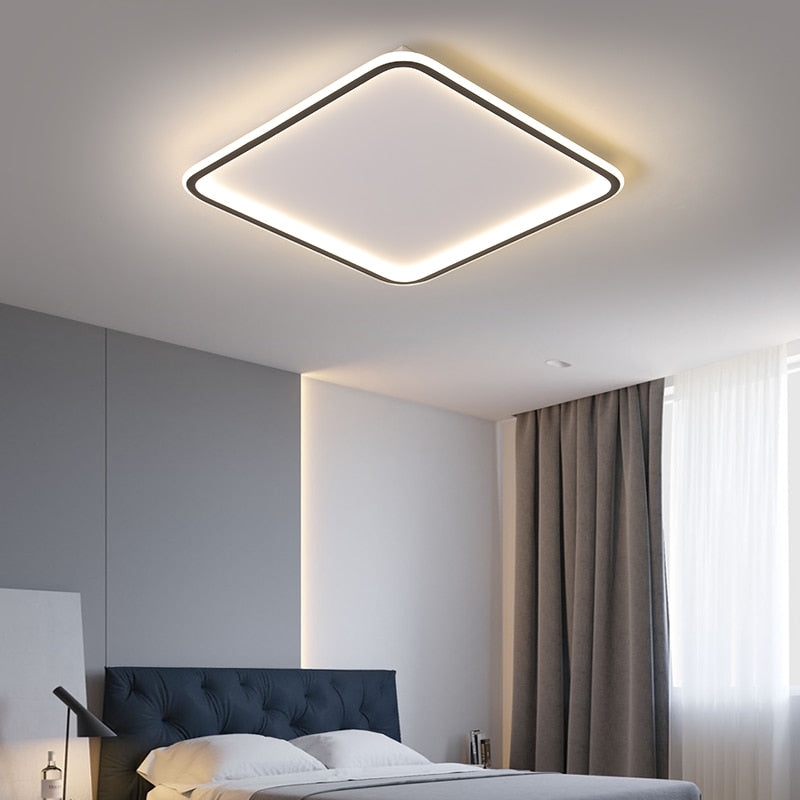 Ceiling LED Lights For Living room Bedroom Fixtures Ring Modern Gold Bedroom Lighting Indoor Home Decoration Plafon Lamp Lustre