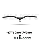 SYNCROS Carbon Fiber Mountain Mountain Integrated MTB Manillar FRASER IC SL -8 -17 -25 Tres especificaciones con tornillos de titanio