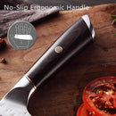 Cuchillo de Chef MYVIT 5CR15, cuchillos de cocina chinos de 7 pulgadas, cuchillo para rebanar carne y verduras, hoja súper afilada, cuchillo de acero inoxidable