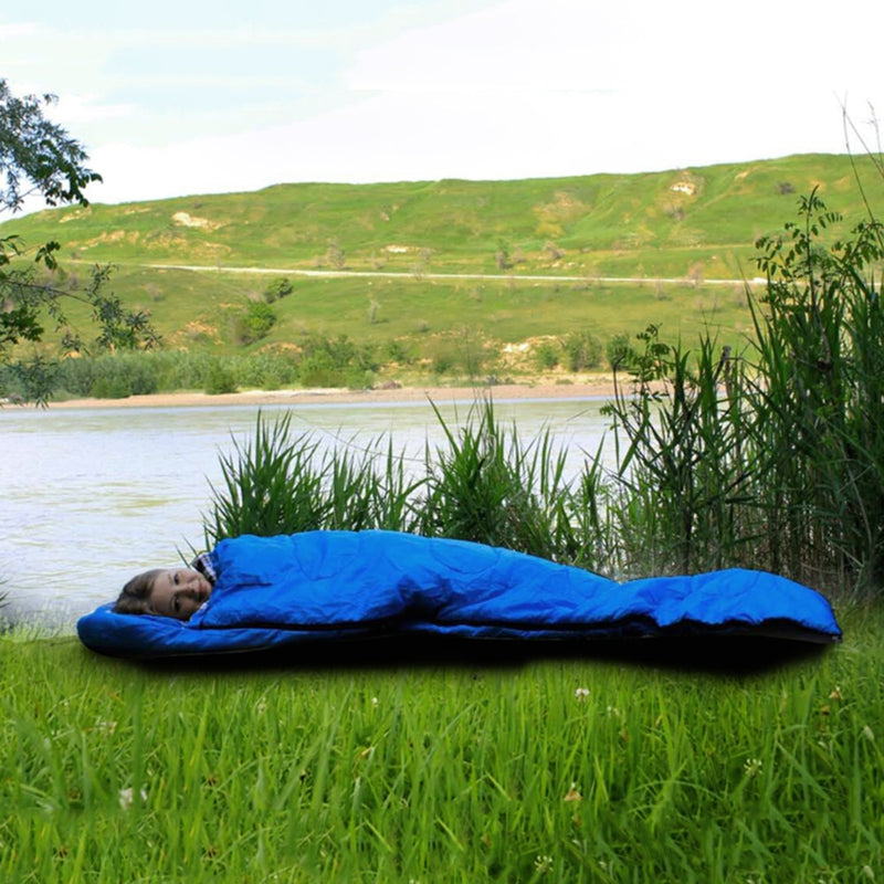 Sacos de dormir de franela suave Desert &amp; Fox con almohada para niños adultos Saco de dormir de invierno Forro cálido Senderismo Bolsas de camping con saco