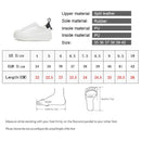 Smile Circle Weiße Turnschuhe Damen Flache Plateauschuhe Runde Zehe Lässige Schuhe mit dickem Boden Damen Low-Top Chunky Sneakers