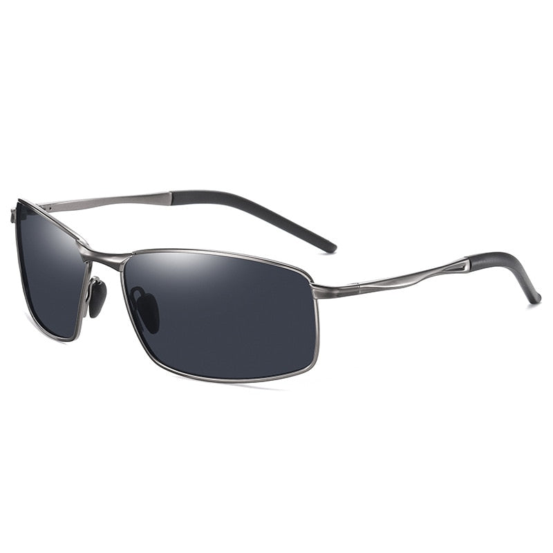SIMPRECT Polarized Sunglasses Men 2022 Driver's Photochromic Sunglasses Vintage Retro Square Anti-glare Sun Glasses For Men