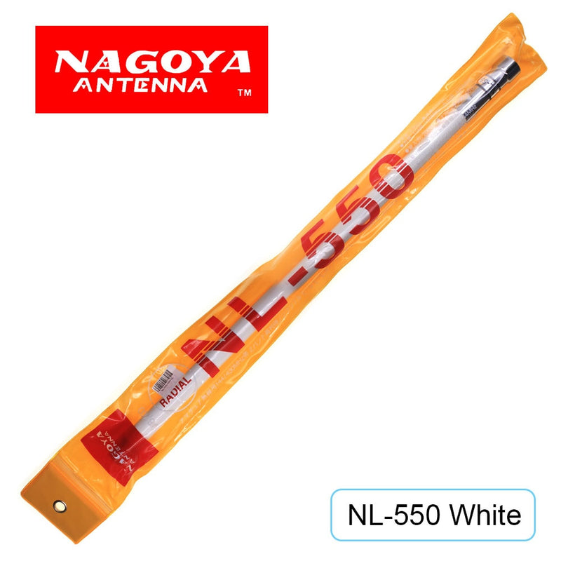 NAGOYA NL-550 VHF UHF 144 MHz / 430 MHz Dual Band 200 W 3,0 dBi Glasfaserantenne mit hoher Verstärkung für Mobilfunk-Auto-Funkgeräte