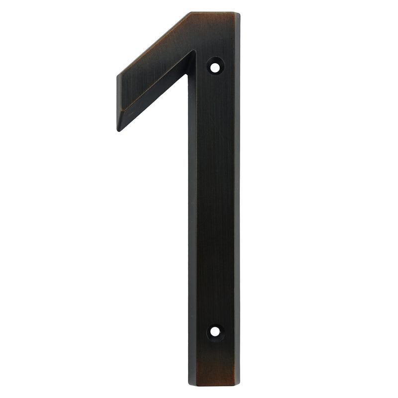 15cm Big 3D Modern House Number Door Números de dirección de casa para House Digital Door Outdoor Sign 6 pulgadas.