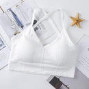 Women Cross Strap Sports Bra Push Up Sport Bra Top Yoga Gym Crop Top Brassiere Femme Fitness Top Sport Bh Breathable Bra