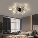 LED Lights Nordic Chandelier for Living Dining Room Bedroom Home Decoration Luxury Gold Or Black Modern Creative Hanging Lights