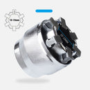 1 pieza, unidad de 3/8 pulgadas, 10-19mm, enchufe hexagonal ajustable universal, adaptador de enchufe de carraca de torsión, cabeza de llave inglesa, herramienta de reparación de manguito